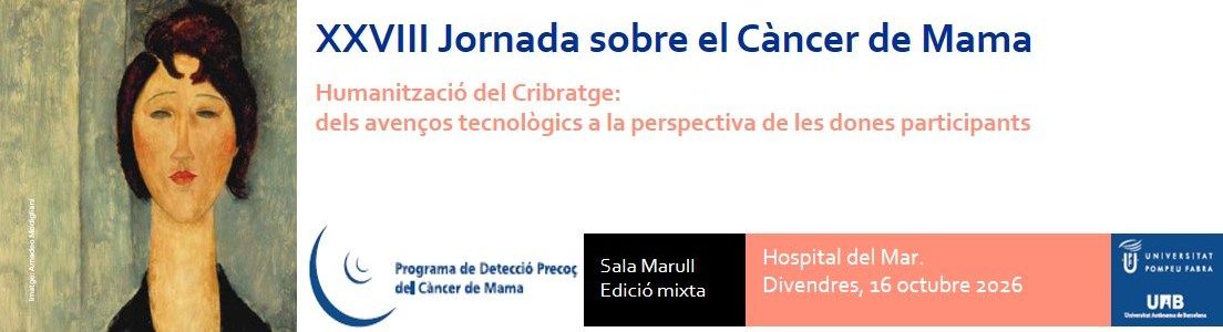 XXVIII Jornada sobre el Càncer de Mama 2026